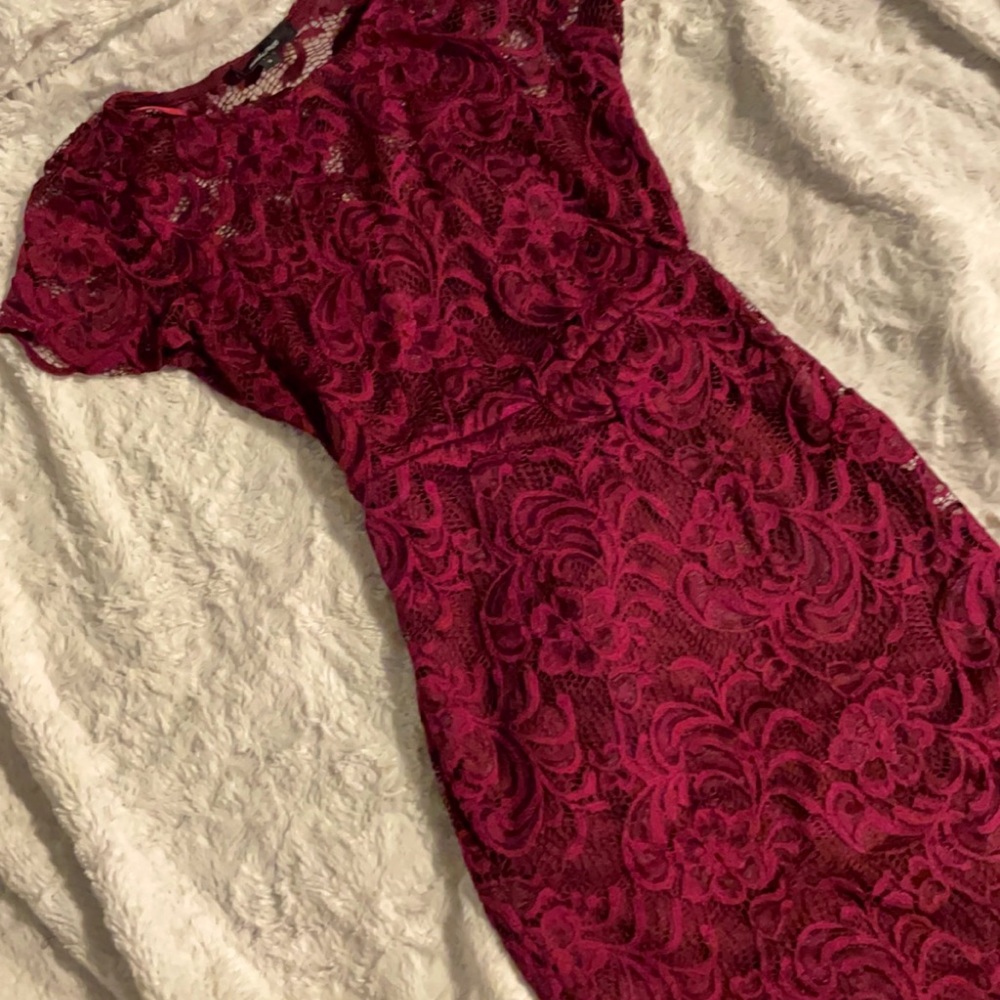 Lace Tight Dress